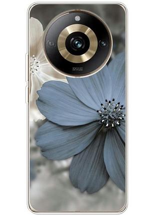 Чохол силіконовий з картинкою на realme 11 pro plus (квітка гербера)