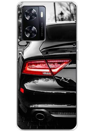 Чехол силиконовый с картинкой на oneplus nord n20 se (машина, audi a7)