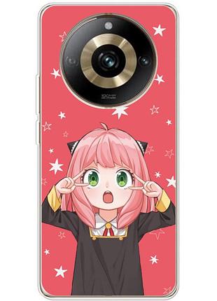 Чохол силіконовий з картинкою на realme 11 pro plus (аніме, anime)
