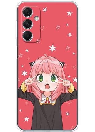 Чохол силіконовий з картинкою на samsung galaxy m34 5g (m346) (аніме, anime)