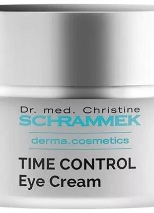 Time control eye cream омолаживающий крем для периорбитальной зоны с пептидным комплексом dr.schrammek 15 ml