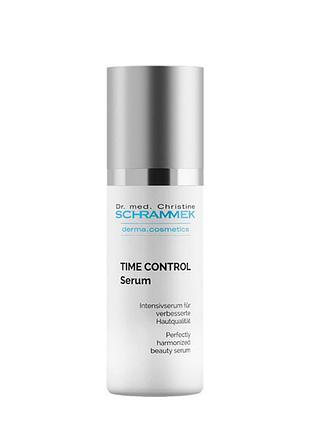 Time control serum омолоджувальна сироватка для обличчя з пептидним комплексом dr.schrammek, 30 ml