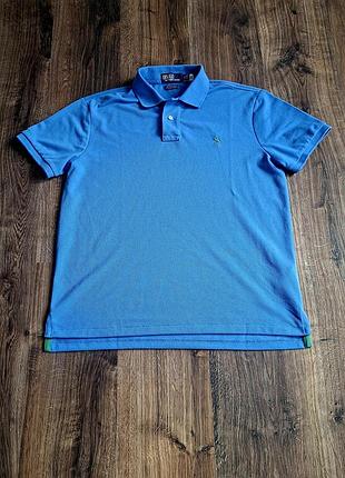 Мужская уникальная футболка поло polo ralph lauren оригинал
