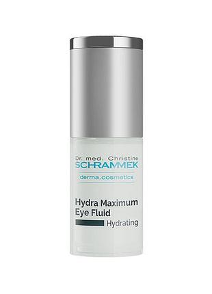 Hydra maximum eye fluid флюїд для контуру очей "максимальне зволоження" з гіалуронової кислотою, 15 мл