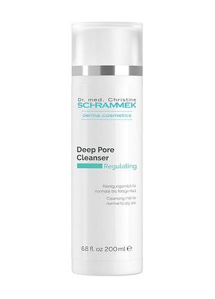 Deep pore cleaser молочко для нормальної і жирної шкіри з алантоїном і календулою, 200 мл
