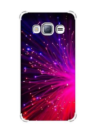 Чохол з потовщеними кутами на samsung galaxy j3(2016) j310 :: салют (принт 98)