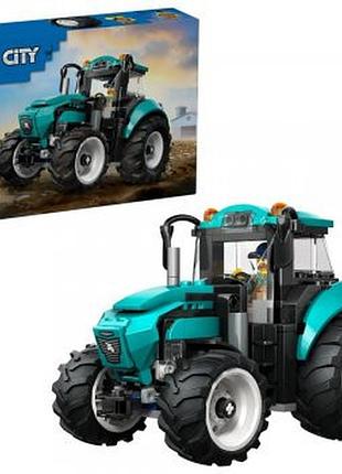 Необычный конструктор lego city 60498 трактор 2