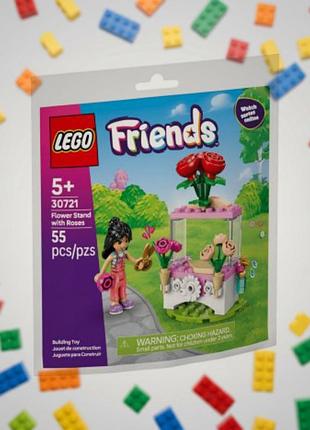 Lego 30721 цветочный киоск с розами (полибег)