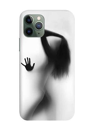 Чехол на iphone 12 / 12 pro :: силуэт девушки (принт 66)