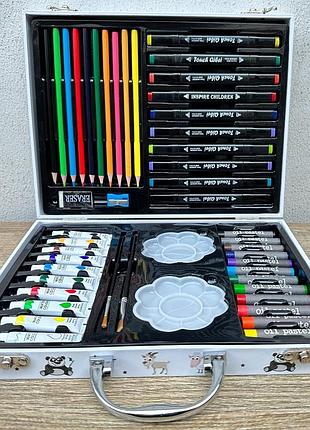 Набор для детского творчества и рисования 48 предметов art kids