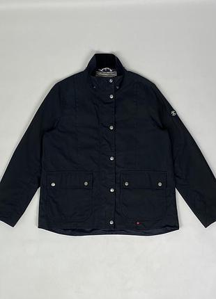 Ваксована куртка barbour godrevy wax women care blacon brand south shields класична жіноча водовідштовхувальна розмір l uk14 us10 чорна