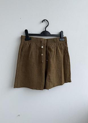 Легенькі муслінові шорти zara