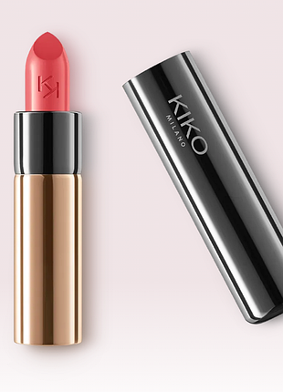 Кремова помада kiko milano gossamer emotion creamy lipstick — 119 wild rose (000241-119)