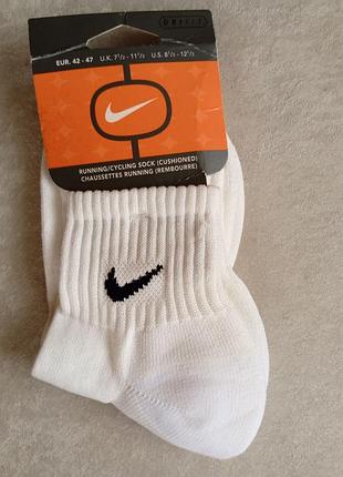 Профессиональные спортивные носки nike dri-fit running/cycling (size iii / 42-47) оригинал