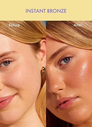 Жидкий бронзер для лица isle of paradise sunny serum instant face