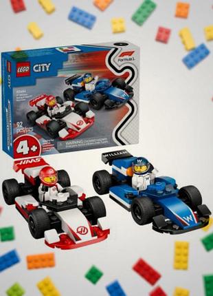 Lego city 60464 автомобілі для перегонів f1® команди