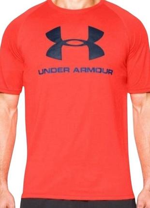 Яскрава спортивна футболка under armour heatgear — розмір xl