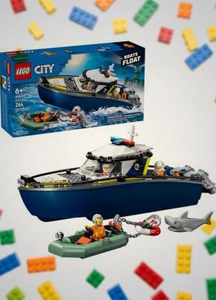 Lego city 60456 переслідування на поліцейському катері