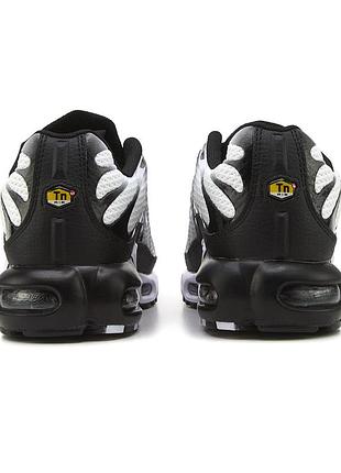 Nike air max tn plus black grey white 4