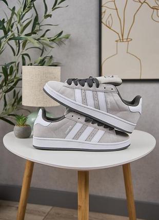 Adidas campus 00s light grey v2 8