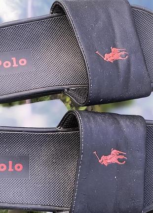 Пляжные тапки polo ralph lauren | 19.5 см | детские аквашузы поло | оригинал