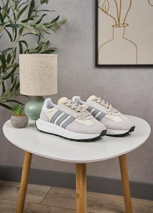Adidas retropy e5 white grey