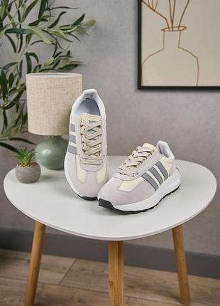 Adidas retropy e5 white grey 6