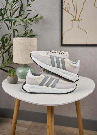 Adidas retropy e5 white grey 7