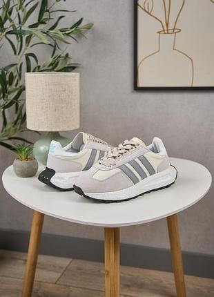 Adidas retropy e5 white grey 3
