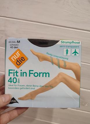 Колготки nur die fit in form 40 den.
