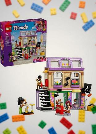 Lego friends 42653 музыкальный магазин и квартира