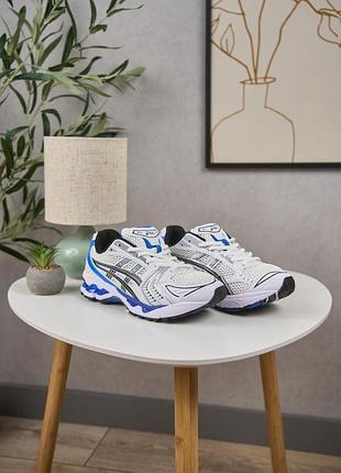 Asics gel-kayano 14 white tuna blue
