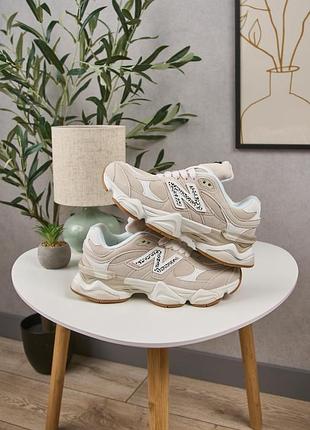 New balance 9060 beige leopard 5