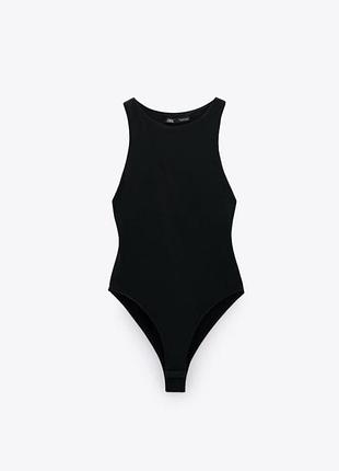 Жіночий чорний боді zara розмір m😍