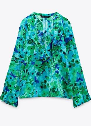 Блуза zara,p. s 6