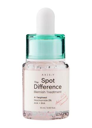 Сыворотка для лечения акне axis-y spot the difference blemish treatment 15 мл