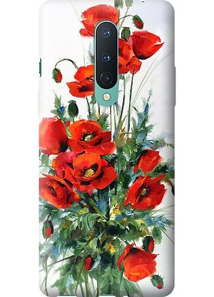 Чехол 2d пластиковый на телефон oneplus 8 маки "523t-1902-58250"