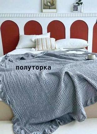 Покривало 140х190 сірий quiet light 23110