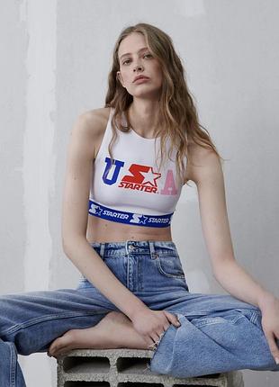 Укорочений топ zara