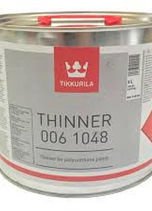 Розчинник органічний tikkurila 1048 для матеріалів temadur 3л.