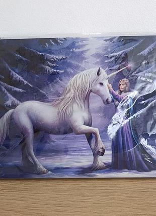 Картина (принт на полотні) "справжня магія" pure magic, художник енн стоукс, англія, 25×19 см фентезі