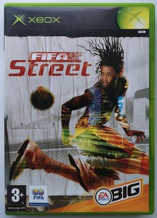 Fifa street, б/у, английская версия - диск xbox original