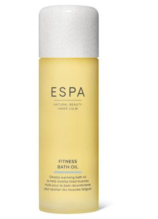 Расслабляющее масло для ванны espa fitness bath oil