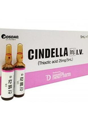 Cindella - thioctic acid inj i.v. 25mg\5ml ( α-липоевая кислота)