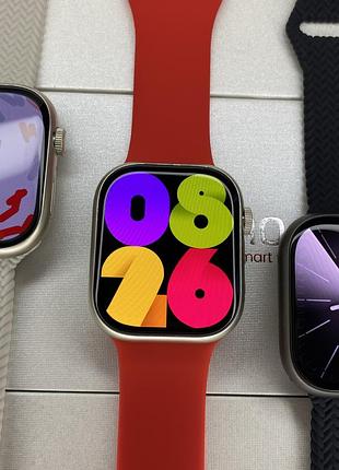 Умные часы hk9 pro+(plus) amoled gen.3 smart watch красные