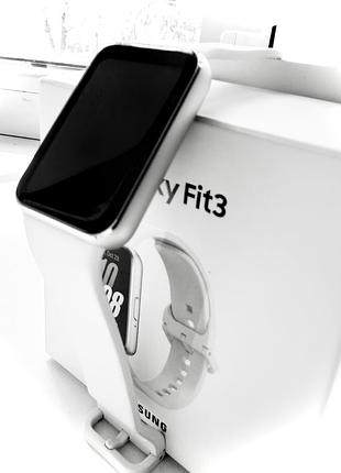 Смарт-годинник samsung galaxy fit3, silver