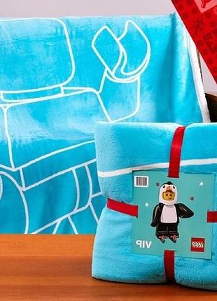 Флісовий плед лего - оригінальний промо аксесуар (lego 5007023 fleece blanket)