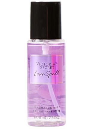 Парфумований спрей victoria's secret love spell fragrance mini mist