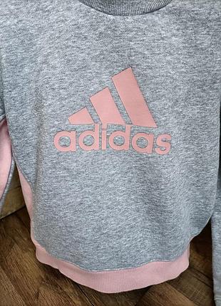 Кофта для девочки 9-10 лет adidas 3