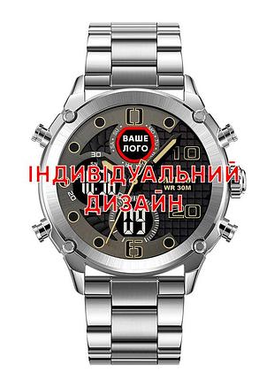 Awarder 017 silver-black steel индивидуальный дизайн